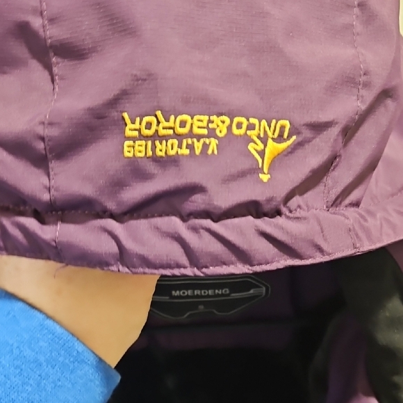 Women's Purple Ski & Snow Jacket - Picture 7 of 8